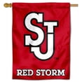 thumbnail image 1 of St. John's Red Storm House Flag Banner, 1 of 4