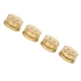 thumbnail image 3 of 4 Pcs Boutons de Contrôle de Volume de Vitesse de Guitare de Remplacement pour les Paul (Or), 3 of 10