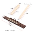 thumbnail image 3 of 1pc Rosewood Guitar Bridge& Nut Saddle for Acoustic Classical Guitar Muscial, 3 of 8