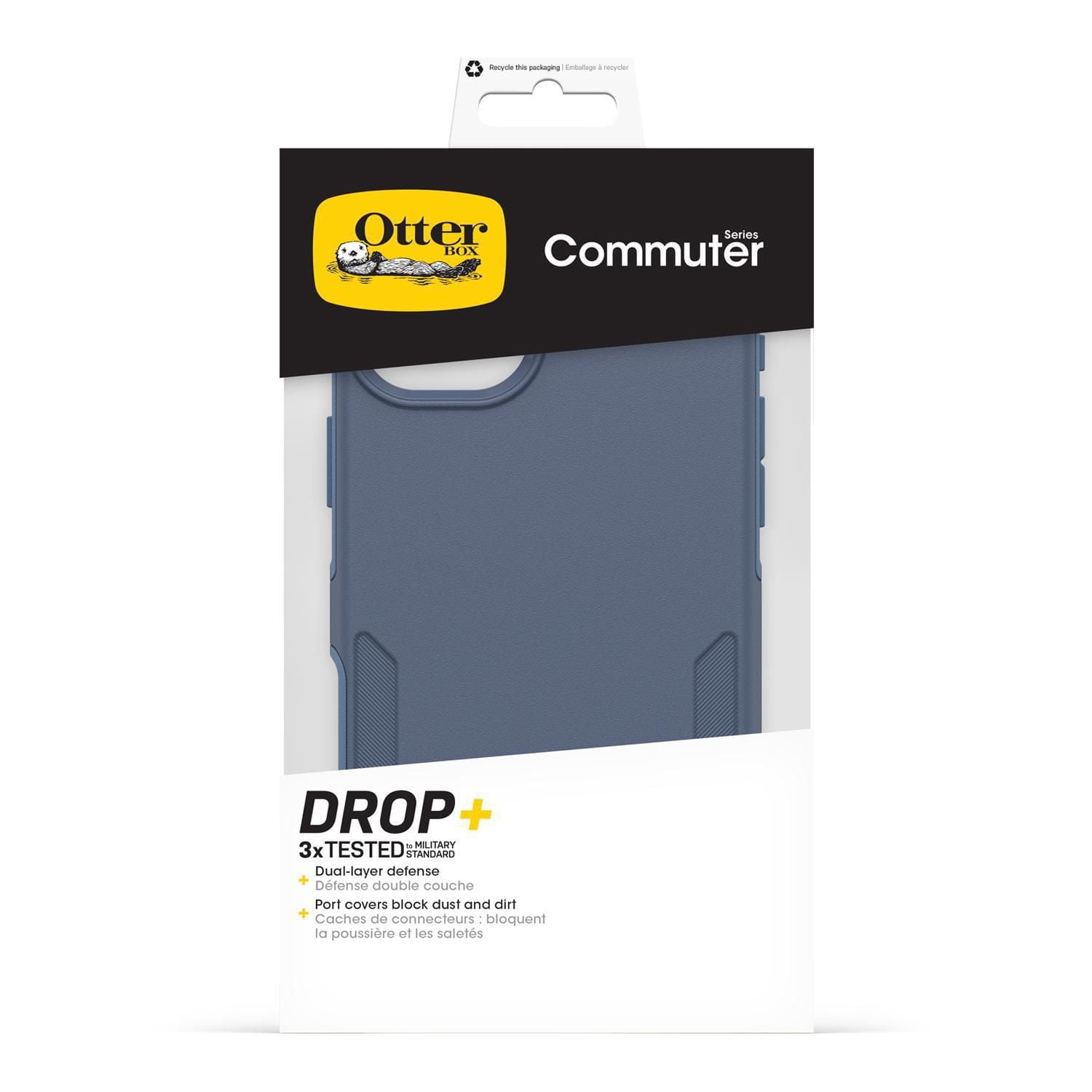 OtterBox Étui Commuter MagSafe Baby Blue Jeans pour iPhone 16 Plus