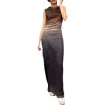thumbnail image 1 of Vestido Vestido túnica azul teñido anudado sin mangas mujer Vintage cremallera cóctel ropa de fiesta Ygjytge Azul T S para Mujer, 1 of 9