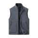 thumbnail image 1 of Kalauyu Men's Fleece Vest Full Zip Polar Fleece Sleeveless Jacket Lightweight Outerwear Golf Vests with Zipper Pockets, 1 of 4