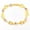 Gold Pink Diamond, variant on Womens Bracelet Elegant Hollow Flower Rhinestone Inlay Ring Design Alloy Bangle Wedding Party Jewelry Geometric Bangle