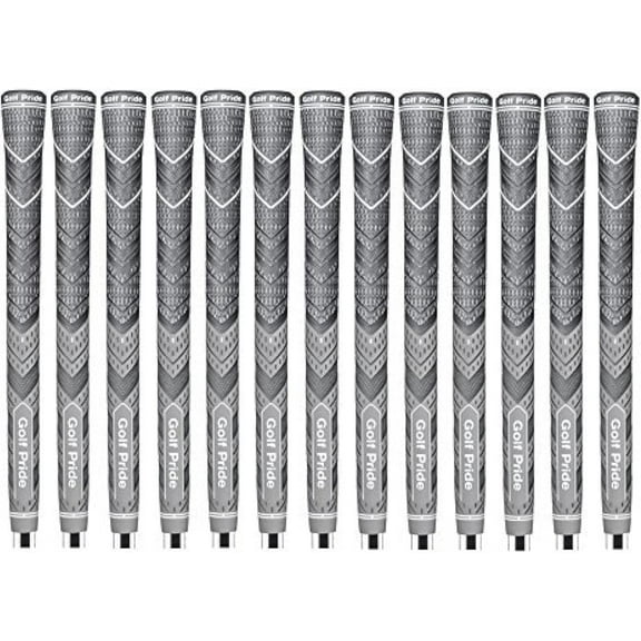 Set of 13 NEW Golf Pride MCC Plus4 Grips, Gray, Midsize