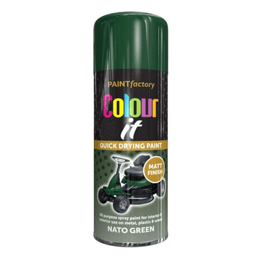Paint Factory Colour It Nato Green Matt Spray Paint 400ml