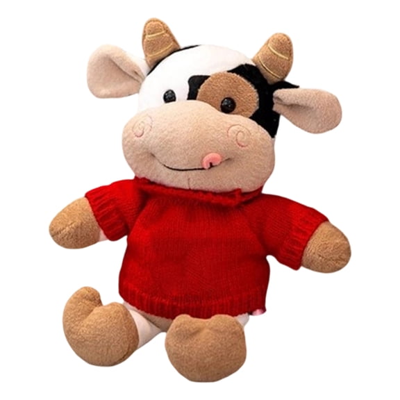 2026 New Stuffed Cow Toys, Plushies Pillow Cow Plush Toys, Huggable Stuffed Animal, Cute and Soft Plush Dolls, are Ideal for Home Decoration and Play, and Also Make Great Birthday Gifts (Cow, E)