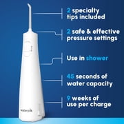 Waterpik Cordless Enhance 3000 Water Flosser with 2 Settings, 2 Tips, ADA Accepted, White, Tips and Packaging May Vary