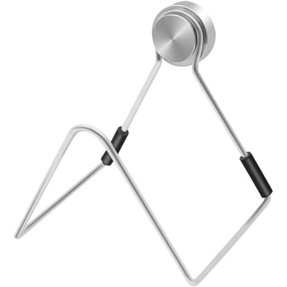 Stainless Steel Magnetic Sponge Holder: Sponge Drying Rack for Kitchen Sink 1pc Compact Design Easy Installation No Drilling Suitable for Kitchen Bathroom