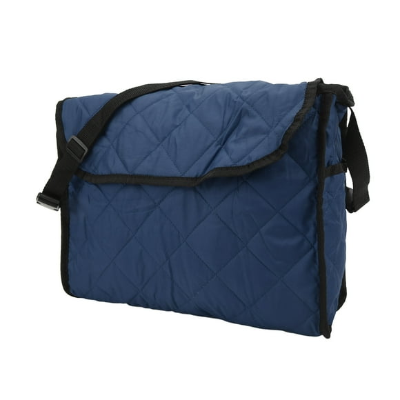 Bolsa De Almacenamiento Para Colgar En Silla De Ruedas, Algodón Acolchado, Impermeable, Ligera, Con Múltiples Bolsillos Y Diseño De Capas Intermedias, Para Sillas De Ruedas