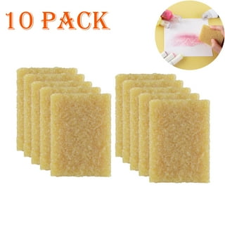 Residue Eraser Rubber Cement Eraser, 4 Pack 100x40x6mm Remover