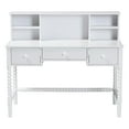 thumbnail image 5 of Baxton Studio Archwood Modern Desk, 47-inch Wide, White, 5 of 11