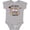 AC-Heather Grey, variant on My Mom Graduated and I'm Super Proud Boys or Girls Baby Bodysuit