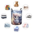 thumbnail image 4 of Laundry Basket, Cute Animal Couple Waterproof Laundry Hamper With Padded Handles, Clothes Hamper For Laundry, Bedroom, Dorm, Towels, Laundry Bin Easy Storage, 4 of 8