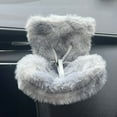 thumbnail image 5 of Cozy Miniature Furry Car Chair With Safety Strap For 10-17cm Dolls Display Home Office Vehicle Decors, 5 of 8
