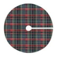 thumbnail image 6 of Yayeee Christmas Tree Skirt 35 inches for Xmas Tree Holiday Party Decoration, Warm Tartan Mosaic, 6 of 6