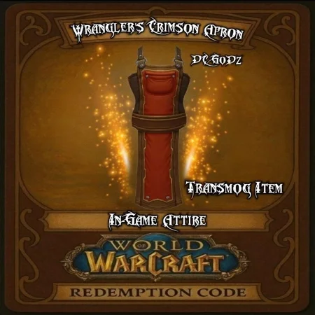 World Of Warcraft – Wrangler S Crimson Apron ?? Exclusive 2024