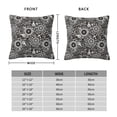 thumbnail image 2 of Fuzoiu Bicycles Parts Print Square Pillow Cover,Hidden Zipper Design,Luxury Square Pillow Case, Throw Pillow,Couch Cushion-20"x20", 2 of 7
