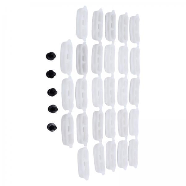 2x 28 Clips de montaje para de techo Clips para canalones exteriores aptos para A4 95-01 S4 -01 8D0853909B 8L0853909 Reparación Sunnimix Clips de montaje de molduras