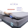 thumbnail image 3 of Colchoneta Memory Foam individual Aira Cool Gel 5cm de altura, 3 of 5