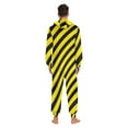 thumbnail image 7 of joogoo Yellow Stripes Unisex Adults Onesies Pajamas Jumpsuits L, 7 of 7