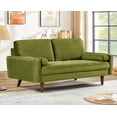 thumbnail image 4 of US Pride Furniture Monahan 58''W Velvet Tufted Loveseat Olive Green, 4 of 6