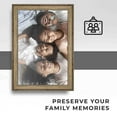 thumbnail image 3 of 11x26 Frame Black Real Wood Picture Frame Width 1.5 inches | Interior Frame Depth 0.5 inches |, 3 of 8