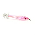 thumbnail image 4 of 5 señuelos de calamar duros de plástico de 9,5 cm con doble anzuelo (rosa), 4 of 7
