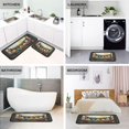 thumbnail image 5 of Kitchen Floor Mat 2 Sets Carpet Floor Mat Kitchen Mat Bathroom Mat Living Room Mat Bedroom Mat Absorbent Delicate Fabric No Ball Cozy Chicken Window, 5 of 7