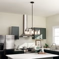 thumbnail image 3 of 43058CLP Kichler Lighting Braelyn - 5 Light Medium Chandelier - with Vintage Industrial inspirations - 11.25 inches tall by 25 inches wide-Classic, 3 of 3
