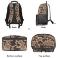 thumbnail image 6 of Pzuqiu Brown Duck Camo Personalized 17 Inch Backpack for Kids Custom School Bag with Name Lightweight Breathable Customized Shoulder Bag for Boys Girls Elementary Students, 6 of 7