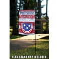 thumbnail image 4 of Toland Home Garden Bunting On Striped Welcome Summer Patriotic summer Flag Double Sided 12x18 Inch, 4 of 5