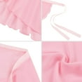 thumbnail image 3 of Girls Ballet Skirt Women Adult Dance Skirt Toddler Wrap Chiffon Skirt Leotard Adjustable Ballerina Dance Clothes, 3 of 8