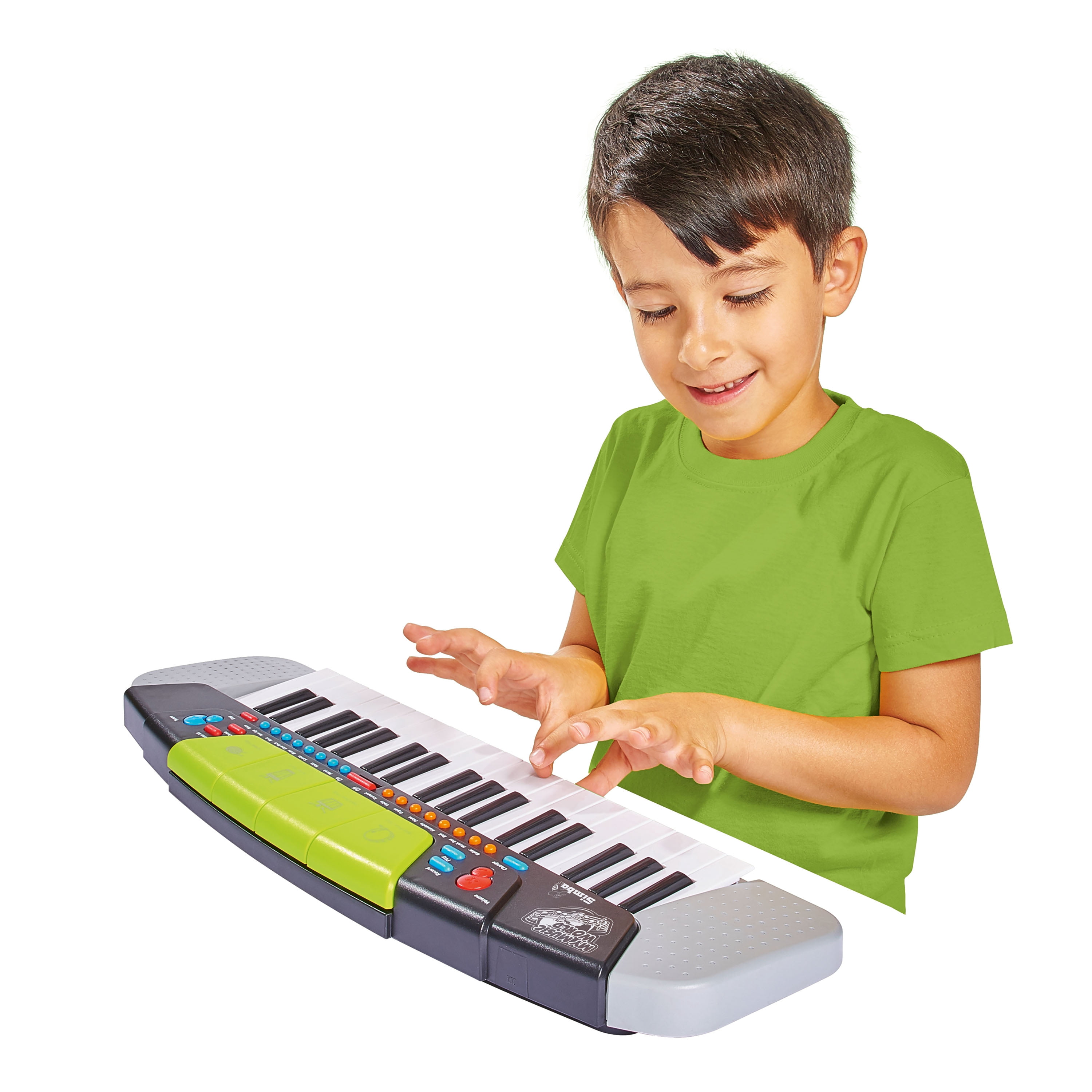 Enfant-Clavier sur pied avec tabouret -Simba - Jeux & Jouets