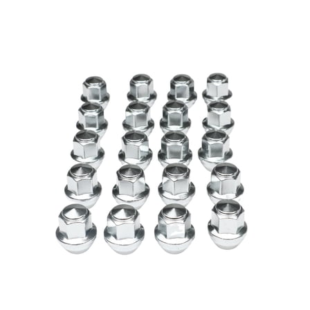 20 Pcs 14x1.5mm Wheel Solid Lug Nuts for Ford Mustang Chevrolet Traverse
