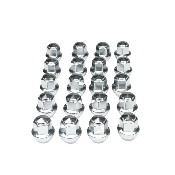 20 Pcs 14x1.5mm Wheel Solid Lug Nuts for Ford Mustang Chevrolet Traverse