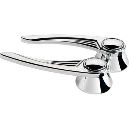 Billet Aluminum Door Handle Pulls - BILLET SPECIALTIES 45525 Door Handles/Pulls - Interior Door Handles Ball Milled GM/Ford 1949-Up