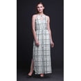 thumbnail image 5 of Bimba Shibori Ladies Sleeveless Long Print Maxi Dress with Side Slits Summer Wear-X-Large, 5 of 6