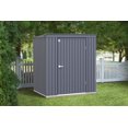 thumbnail image 1 of Arrow Select Steel Storage Shed, 10x14, Flute Grey, 1 of 9