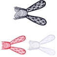 thumbnail image 3 of Women Lace Veil Mask Rabbit Ear Lace Rabbit Ear Party Activities Headband Halloween Bunny Ears Hairband, 3 of 8