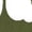 White on Military Green Shirt, variant on Big Cousin Retro T-Shirts for Toddler & Youth Kids White on Military Green Shirt Youth Medium