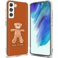thumbnail image 1 of TalkingCase Slim Case Compatible for Samsung Galaxy S21 FE 5G (Fan Edition), Teddy Bear Hug Print, Lightweight, Flexible, Soft, USA, 1 of 7
