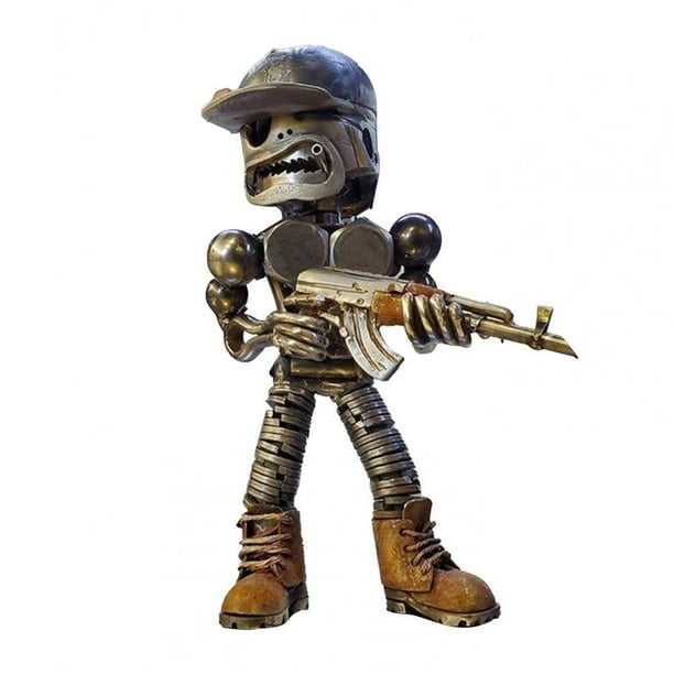 Soldados De Hueso De La Cabeza Cool Machine Soldiers Cool Boys Adornos Para La Decoración De Escritorio De La Habitación De Los Niños Advancent HA043516-03