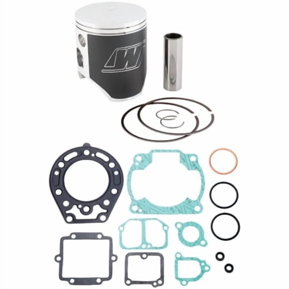 Tusk Complete Top End Rebuild Kit Pro-Lite Standard (48.5 mm) Wiseco Piston for Kawasaki KX85 2001 - 2013