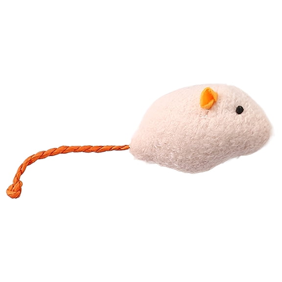 BESTSKY Cat Toy Mouse With String, Interactive Cat Wand Toy With Realistic Mouse Look To Stimulate Hunting Nature, Style1