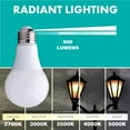 thumbnail image 3 of Simply Conserve 60-Watt Equivalent A19 Dimmable LED Light Bulb, 2700K Soft White, 4-pack, 3 of 8