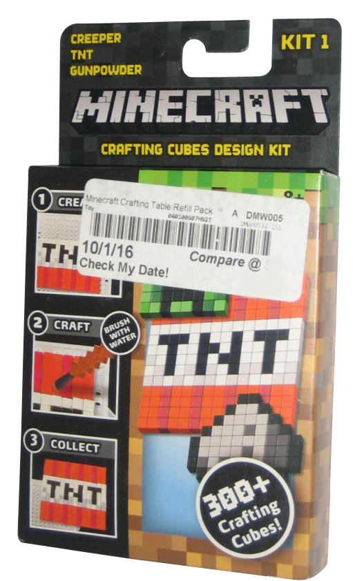 mattel minecraft crafting table