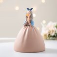 thumbnail image 3 of Alcancía con estatuilla de chica burbuja, Banco de monedas, caja de ahorro de dinero, estatua de escritorio para niñas y adultos, Navidad, año Colco Hucha para niños, 3 of 7