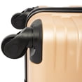 thumbnail image 5 of 24" Luggage with TSA Lock, Hardside Expandable Luggage with Spinner Wheels, ABS Travel Suitcase Carry on Luggage for Adults, Rose Gold, 5 of 8