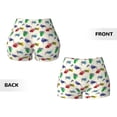 thumbnail image 5 of Lsque Cartoon Sea Turtle Pattern High Waisted Biker Shorts for Women-Tummy Control Fitness Athletic Workout Running Yoga Gym Shorts,Moisture-Wicking-X-Large, 5 of 9