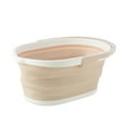 thumbnail image 3 of PENIKOKO Collapsible Mop Bucket Set Mop Bucket PP Beige 1Pack, 3 of 5